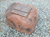 Memorial Rock Urn 1681 Large Double Brown