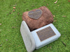 Memorial Rock Urn 1821 Regular Brown