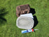 Memorial Rock Urn 1857  Medium Brown