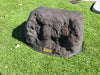 Memorial Rock Urn 1861  Medium Charcoal / Black