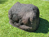 Memorial Rock Urn 1861  Medium Charcoal / Black