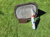 Memorial Rock Urn 1861  Medium Charcoal / Black