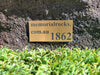 Memorial Rock Urn 1862 Medium Charcoal / Black