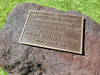 Memorial Rock Urn 1862 Medium Charcoal / Black