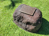 Memorial Rock Urn 1862 Medium Charcoal / Black