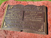 Memorial Rock Urn 1867 Large Double Pink / Red
