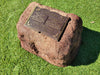 Memorial Rock Urn 1875 Large Double Brown