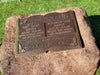 Memorial Rock Urn 1877 Large Double Brown