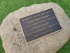 Memorial Rock Urn 1897 Medium Natural Riversand