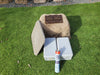 Memorial Rock Urn 1903 Large Double Natural Riversand