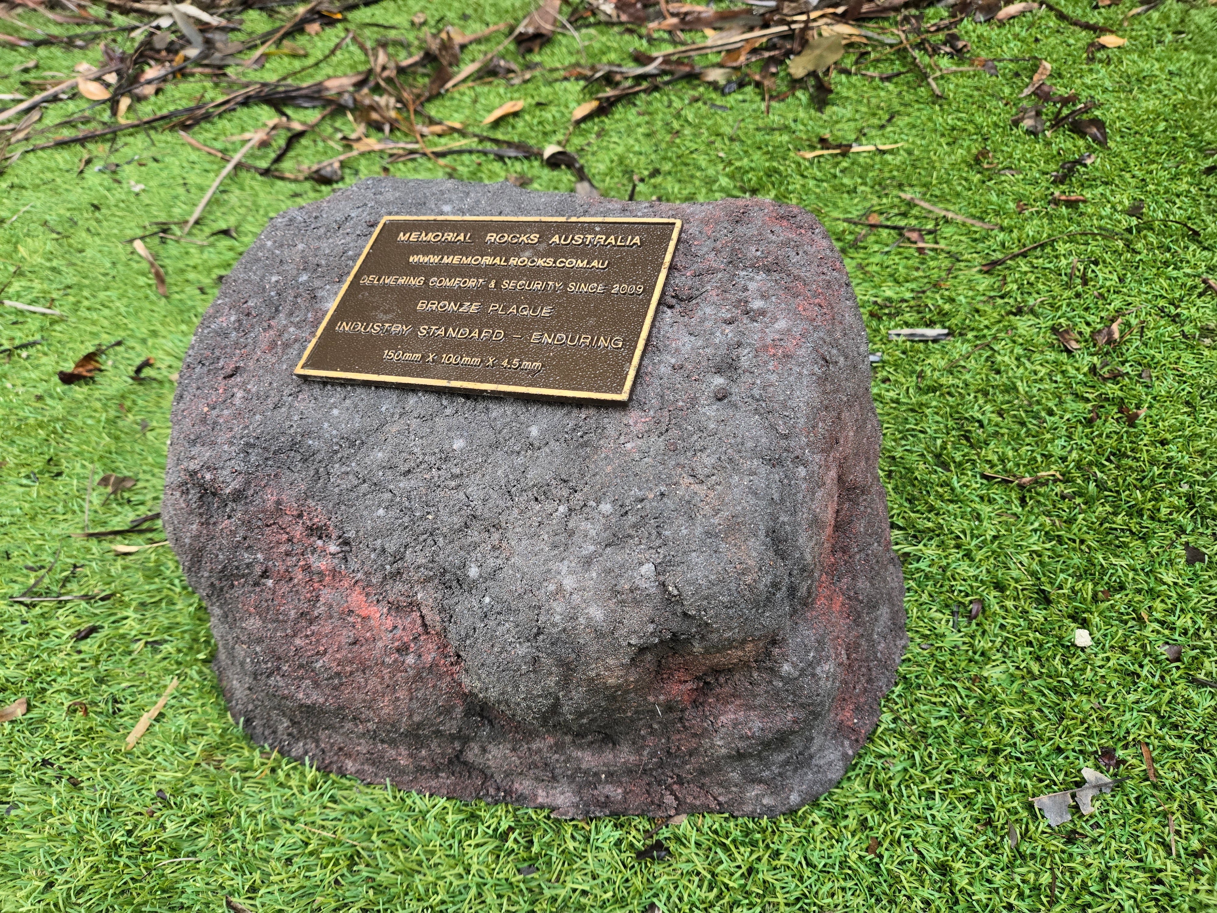 Memorial Rock Urn  2147 Regular Black