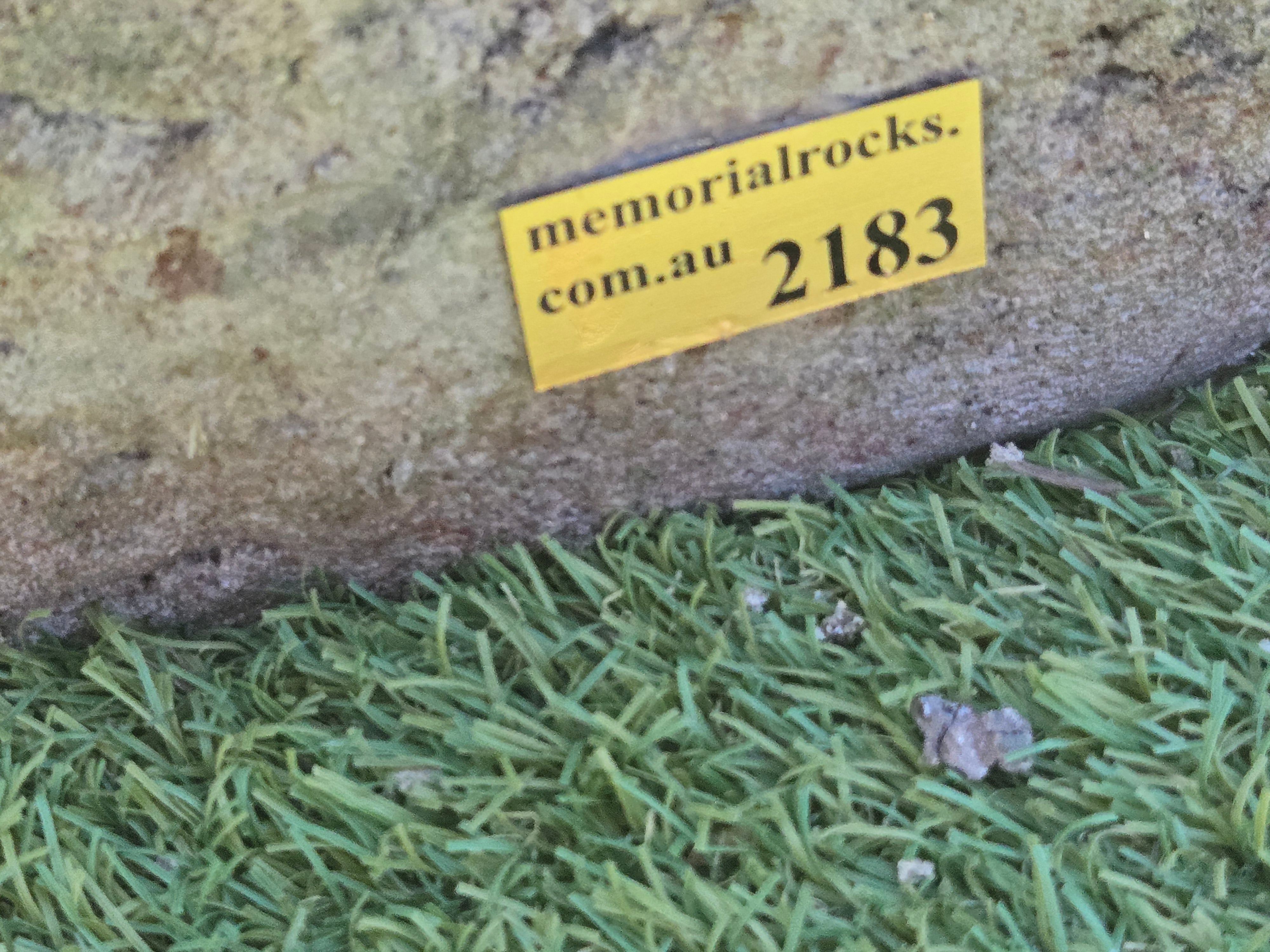 Memorial Rock Urn  2183 Regular Black