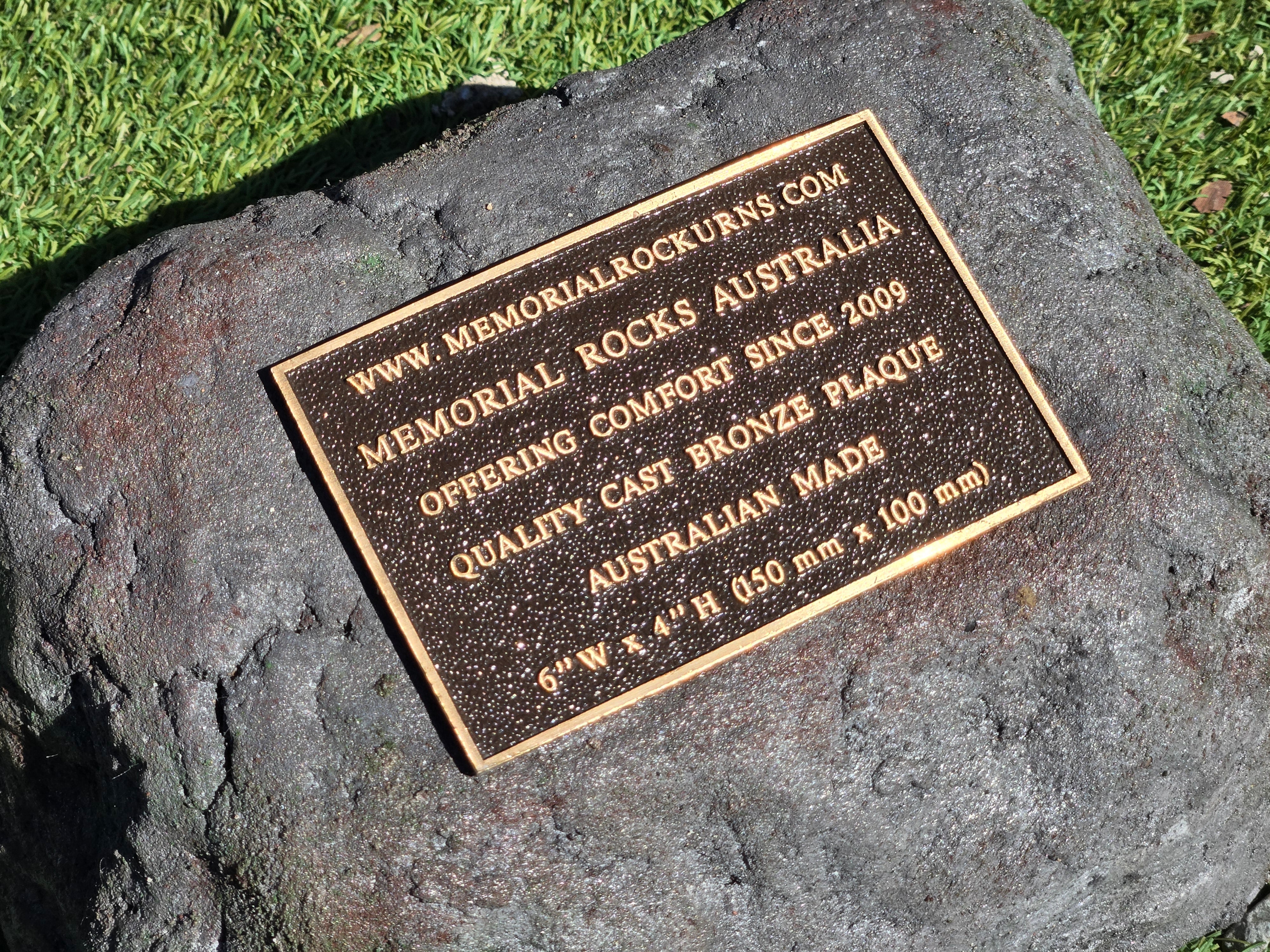 Memorial Rock Urn  2185 Regular Black