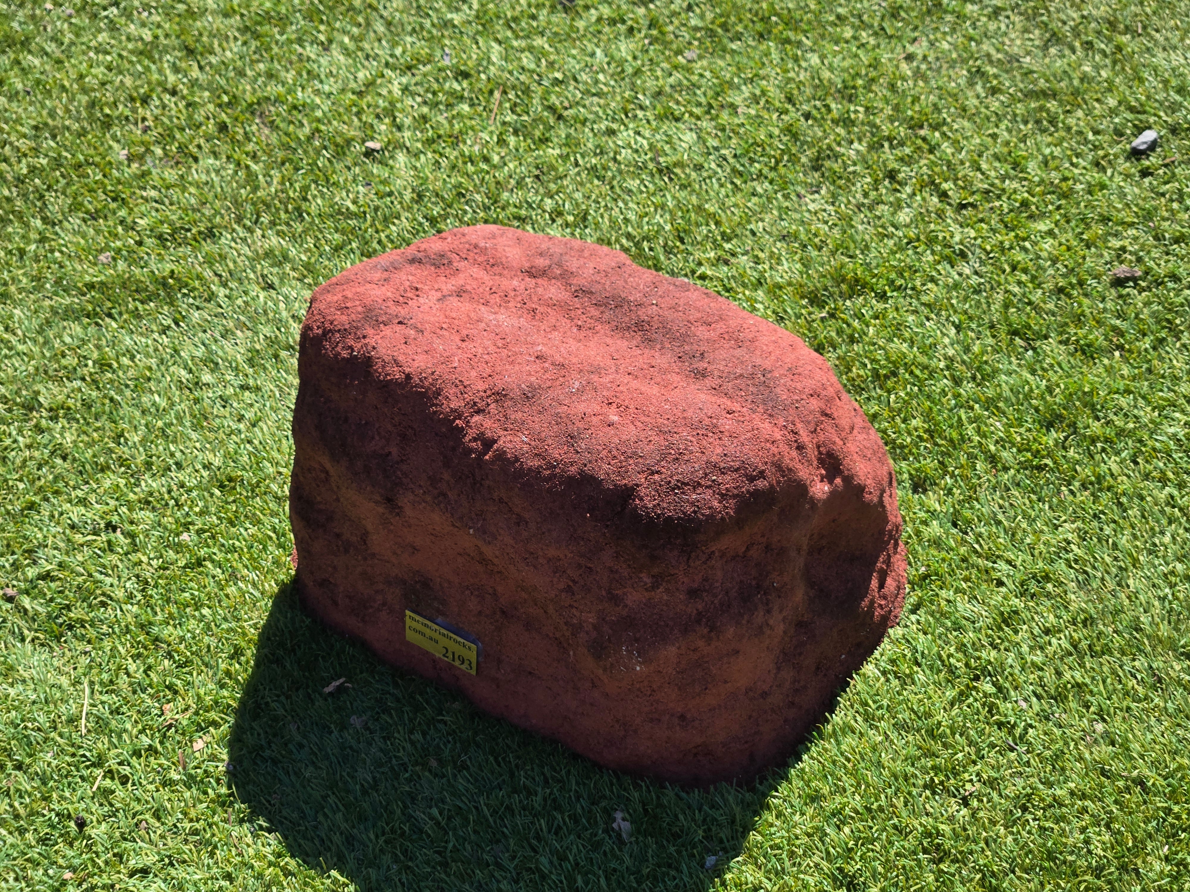Memorial Rock Urn  2193 Regular Red