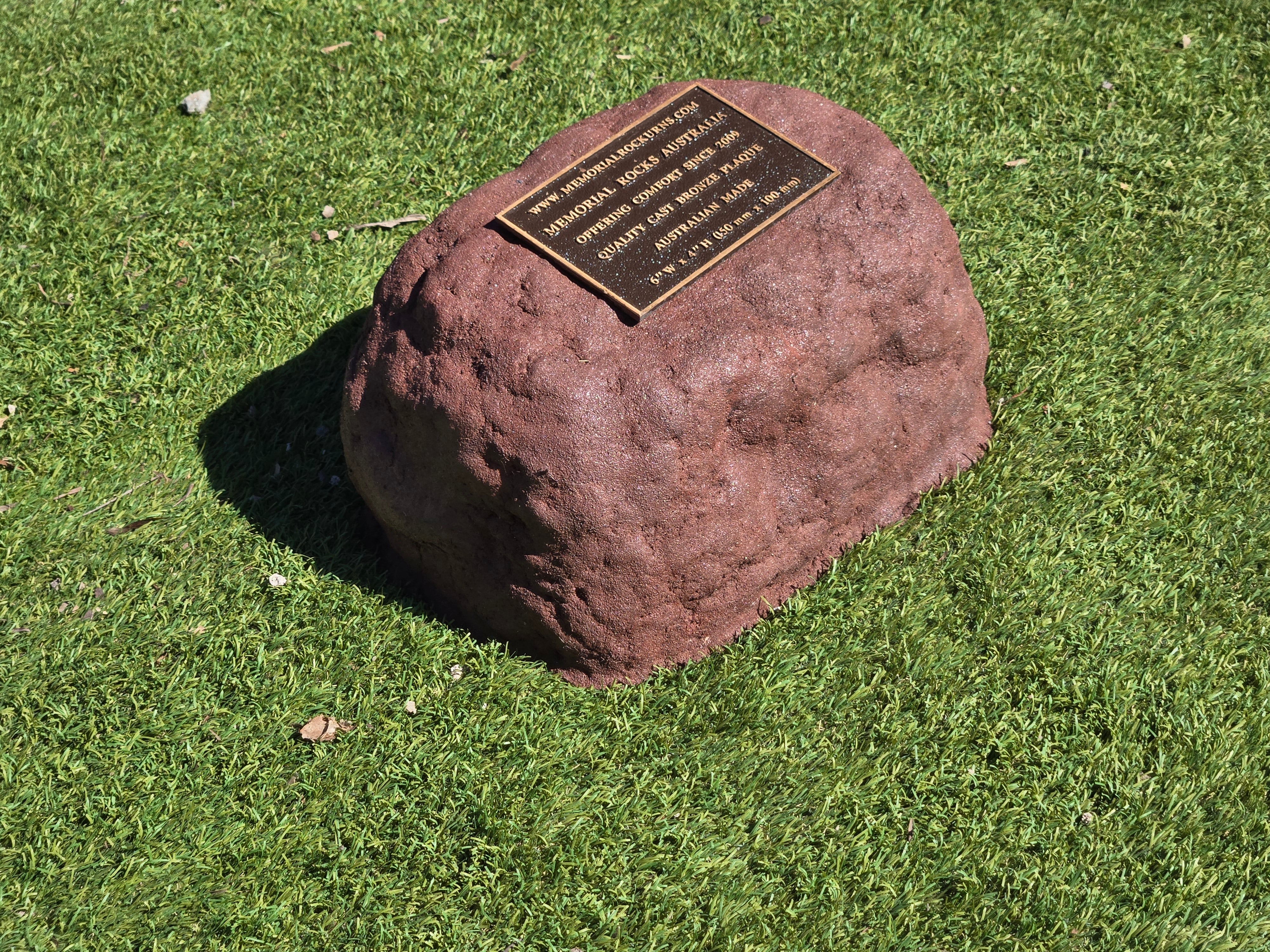 Memorial Rock Urn  2194 Regular Brown