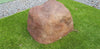 Large Double Memorial Rock Urn 1326  Brown